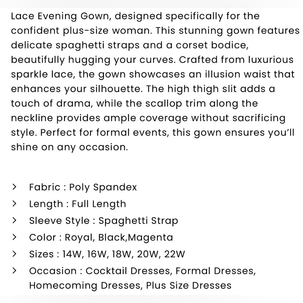 Plus Dress 💙 - Picture 11 of 11